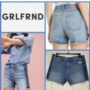 GRLFRND Sophie Denim Shorts **NEW w/ TAGS** sz 29